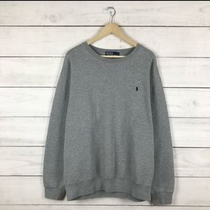 Men's polo sweatshirt